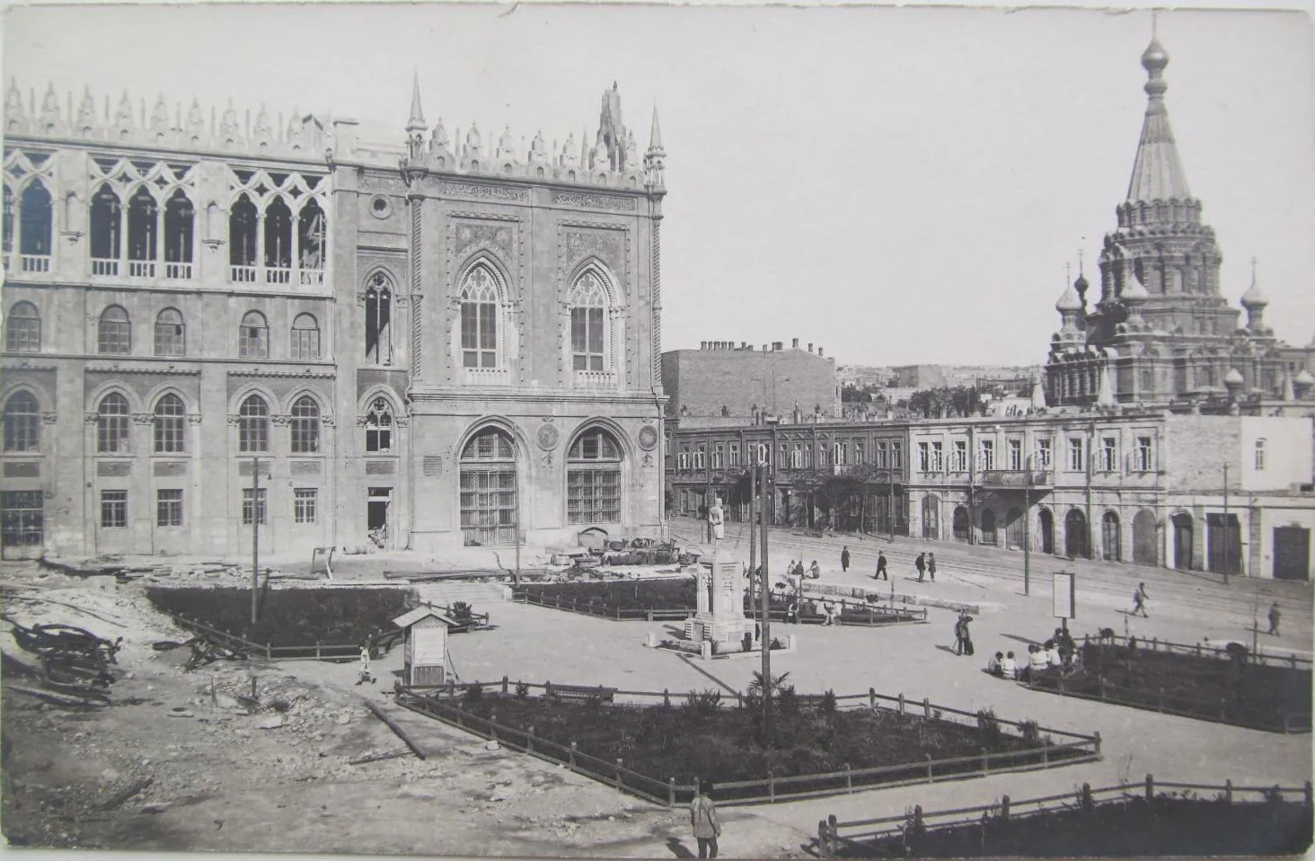 Sabir bağı, İsmailiyyə və Aleksandr Nevski kafedral kilsəsi, 1922-24-cü iilər